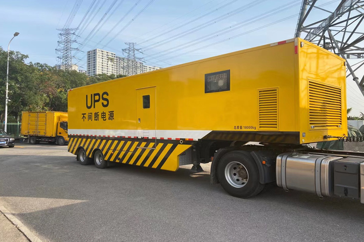 平和发电机租赁施工现场